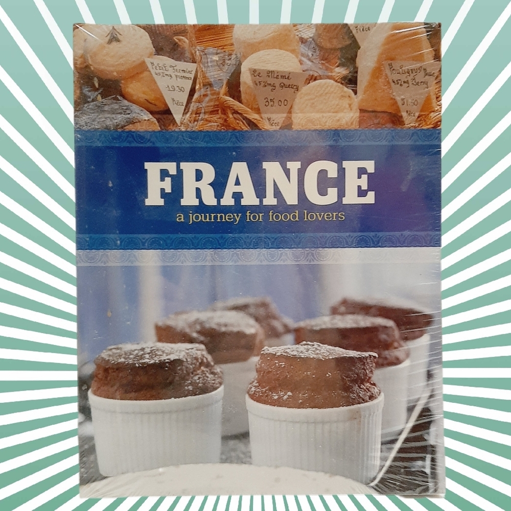 🍒 France: A Journey for Food Lovers Book NEW Cookbook by Maria Villegas